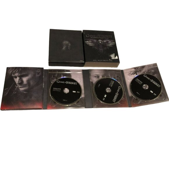 GAME OF THRONES 4th SEASON ALL MEN MUST DIE BOX SET DVD UNTESTED - Picture 2 of 2